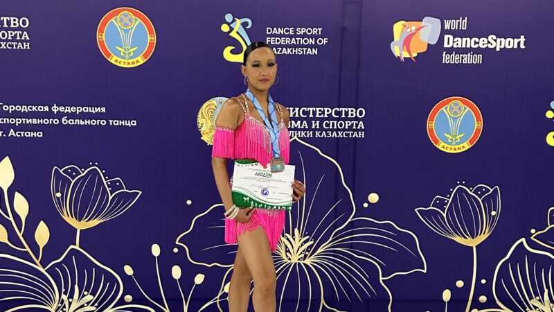 Kazakhstan Vice-Champion in Competitive Ballroom Dancing
