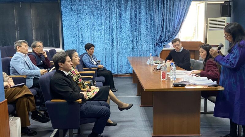 Lectures and Masterclasses by Professor Bishnupriya Dutt Held at the Academy