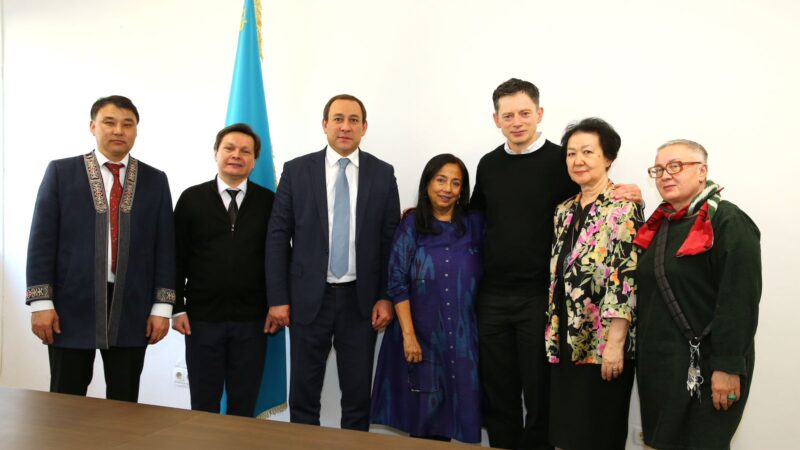 Академия ректоры халықаралық ғылыми ынтымақтастықты талқылау мақсатында шетелдік мамандармен кездесті